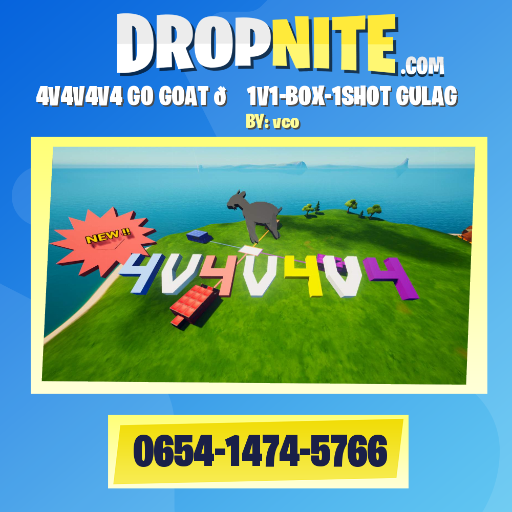 4V4V4V4 GO GOAT 🐐 1V1-BOX-1SHOT GULAG