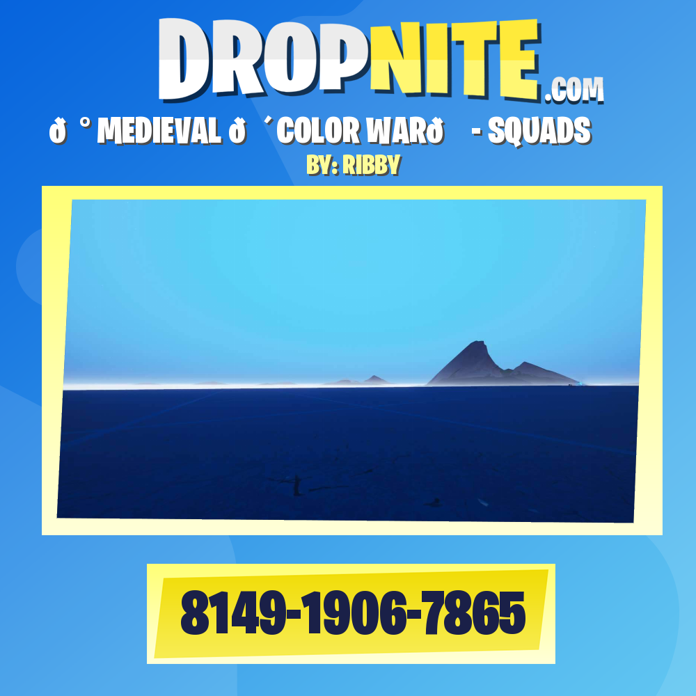 🏰 MEDIEVAL 🔴COLOR WAR🔵 - SQUADS