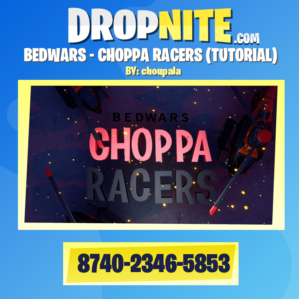 BEDWARS - CHOPPA RACERS (TUTORIAL)