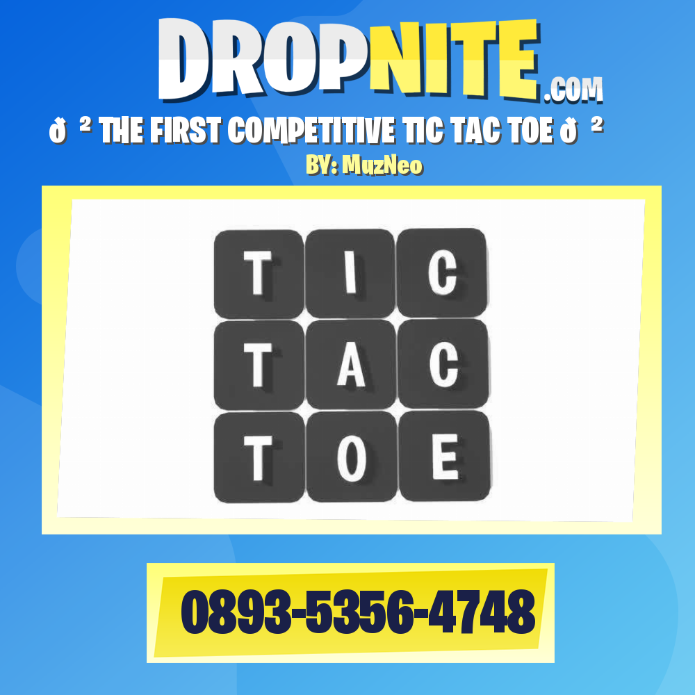 💲 THE FIRST COMPETITIVE TIC TAC TOE 💲
