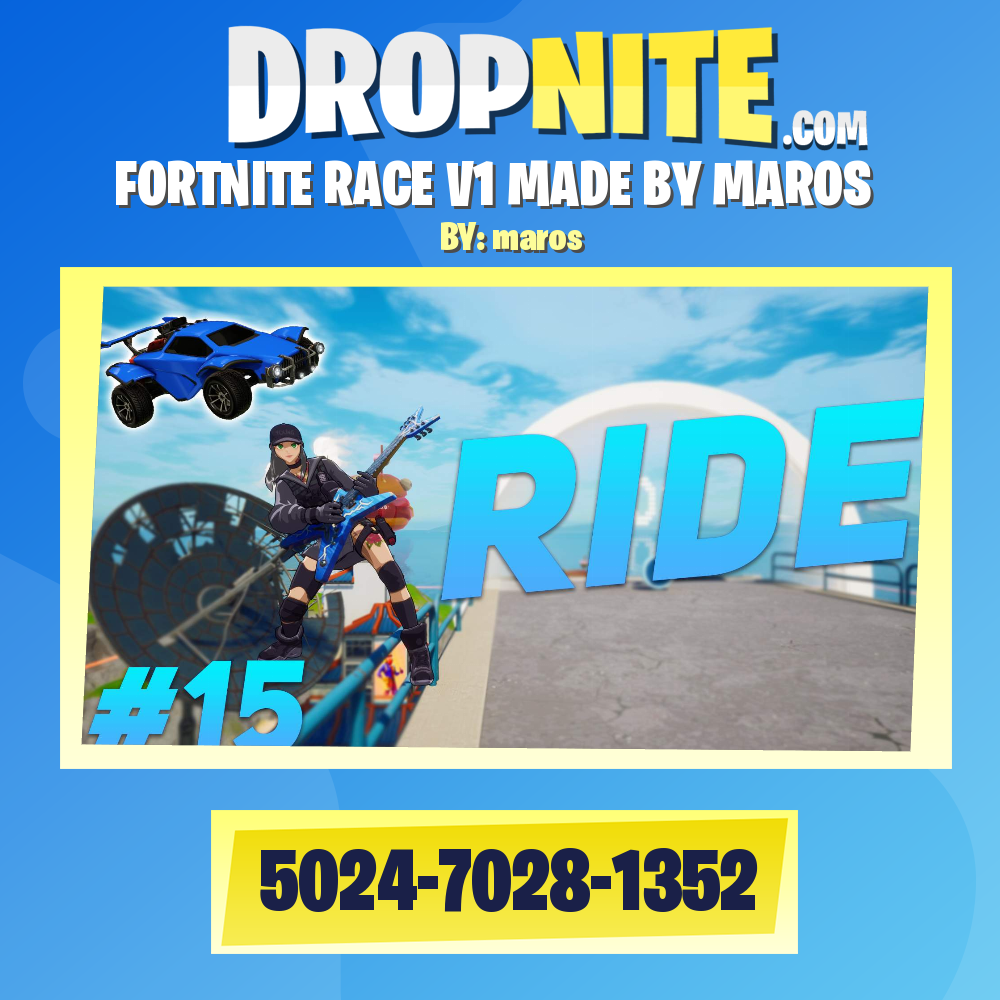 FORTNITE RACE V1 MADE BY MAROS