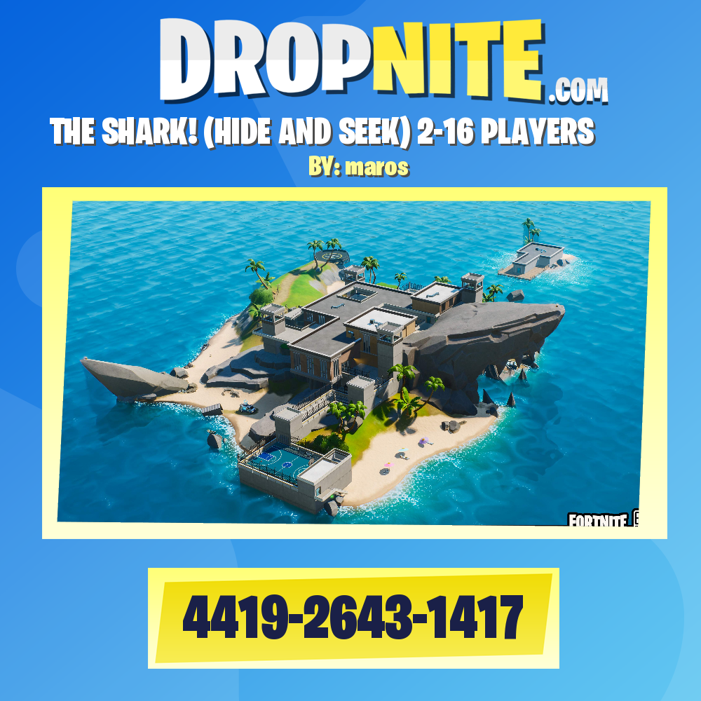 THE SHARK! (HIDE AND SEEK) 2-16 PLAYERS