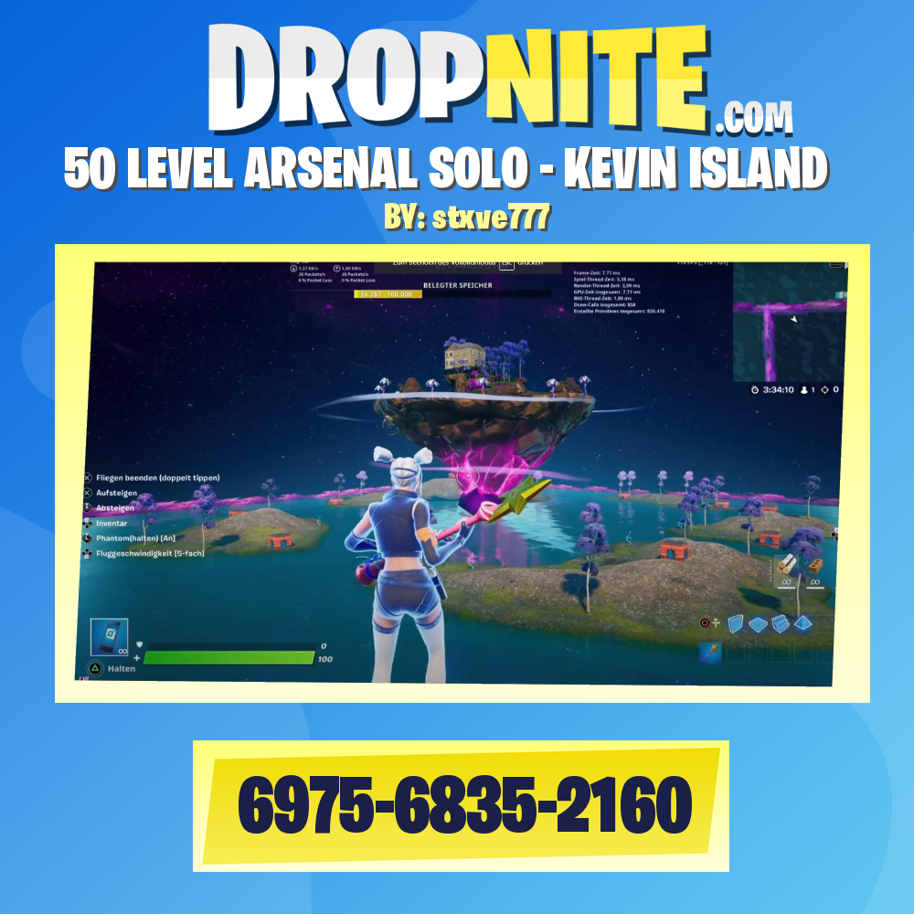 50 LEVEL ARSENAL SOLO - KEVIN ISLAND