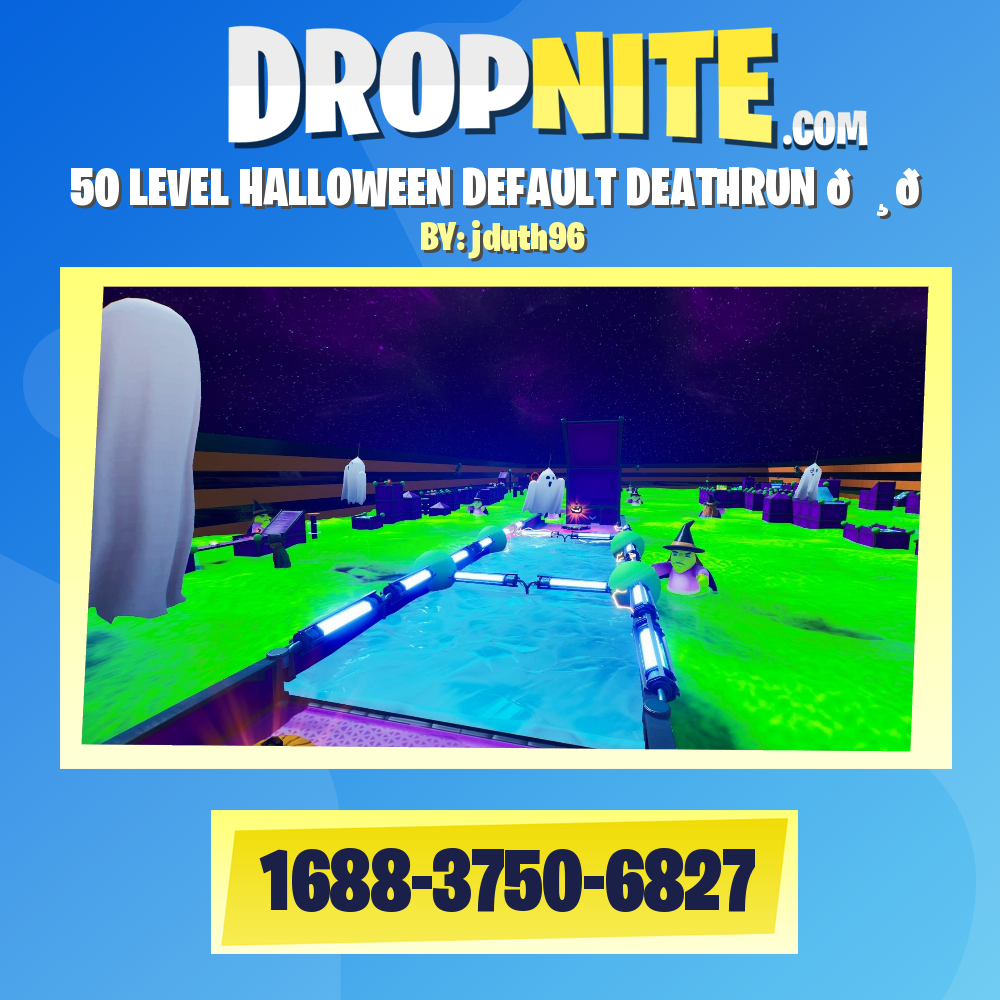 50 LEVEL HALLOWEEN DEFAULT DEATHRUN 🕸🎃