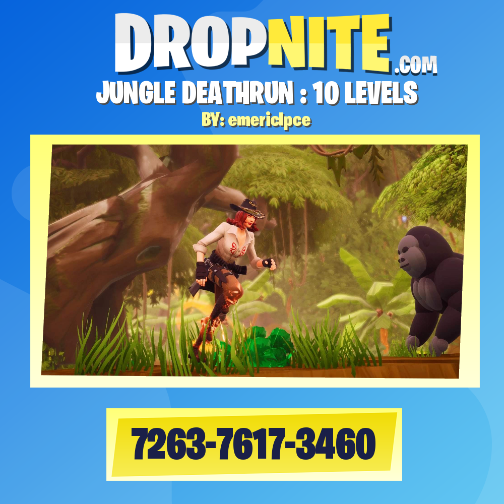 JUNGLE DEATHRUN : 10 LEVELS
