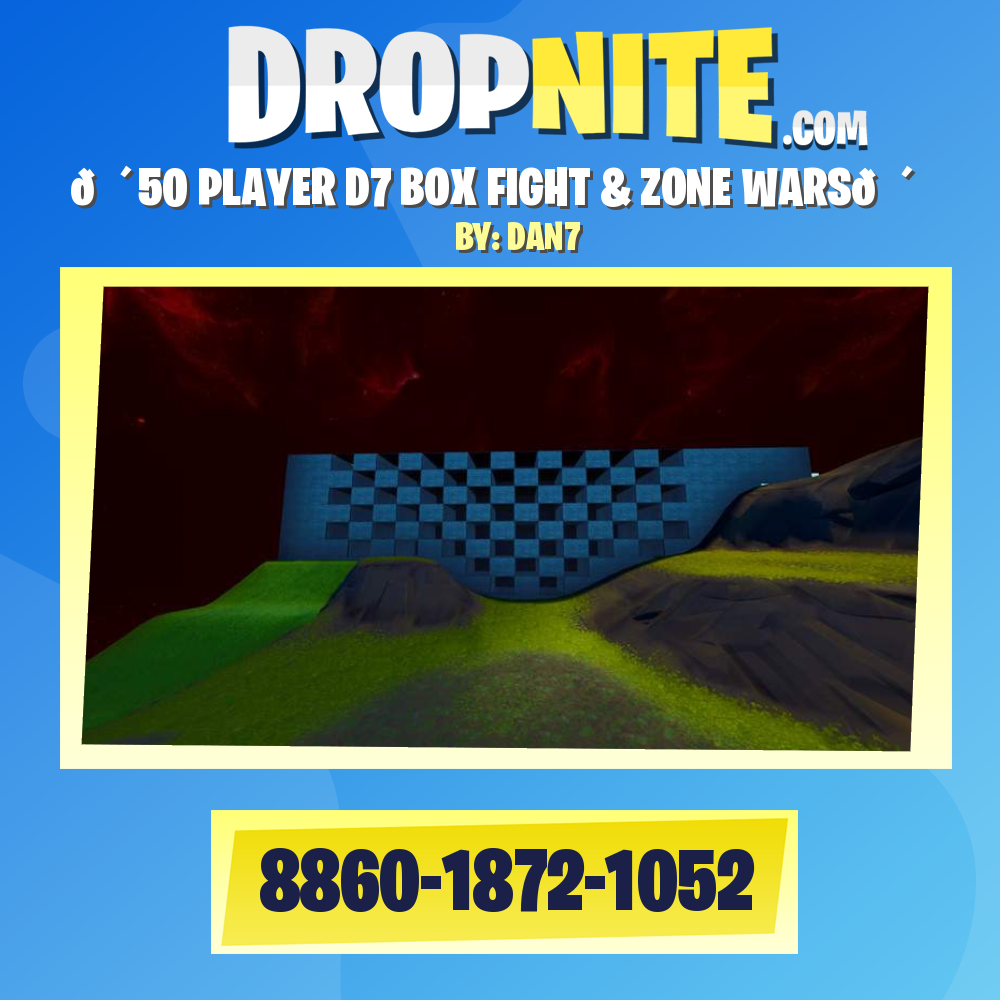 🔴50 PLAYER D7 BOX FIGHT & ZONE WARS🔴