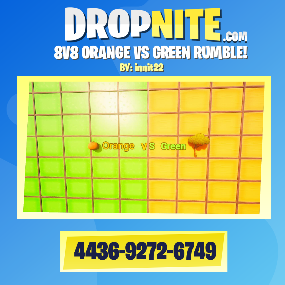 8V8 ORANGE VS GREEN RUMBLE!