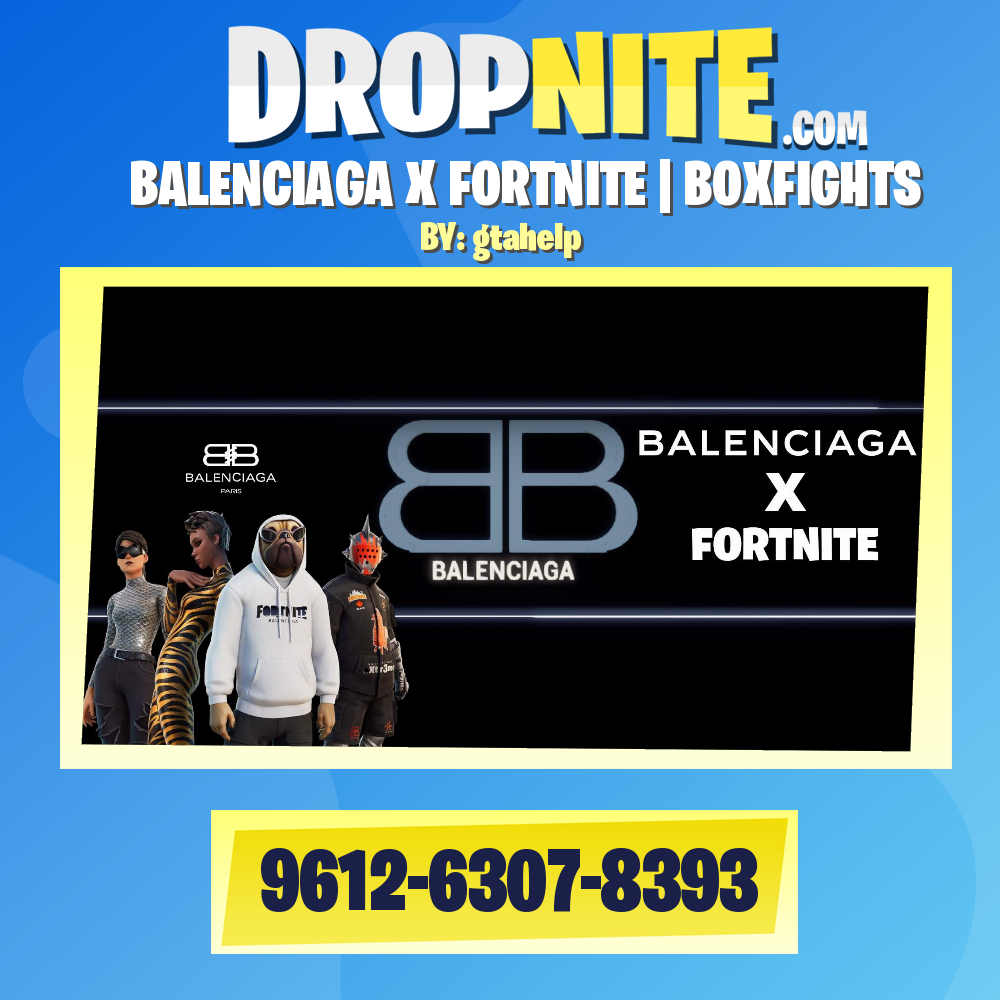 BALENCIAGA X FORTNITE | BOXFIGHTS