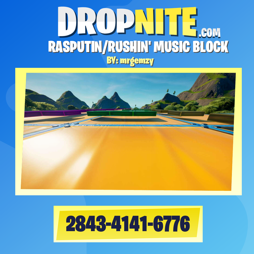RASPUTIN/RUSHIN' MUSIC BLOCK