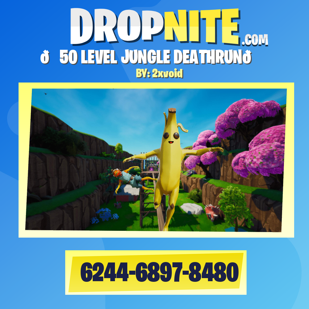 🏆50 LEVEL JUNGLE DEATHRUN🏆