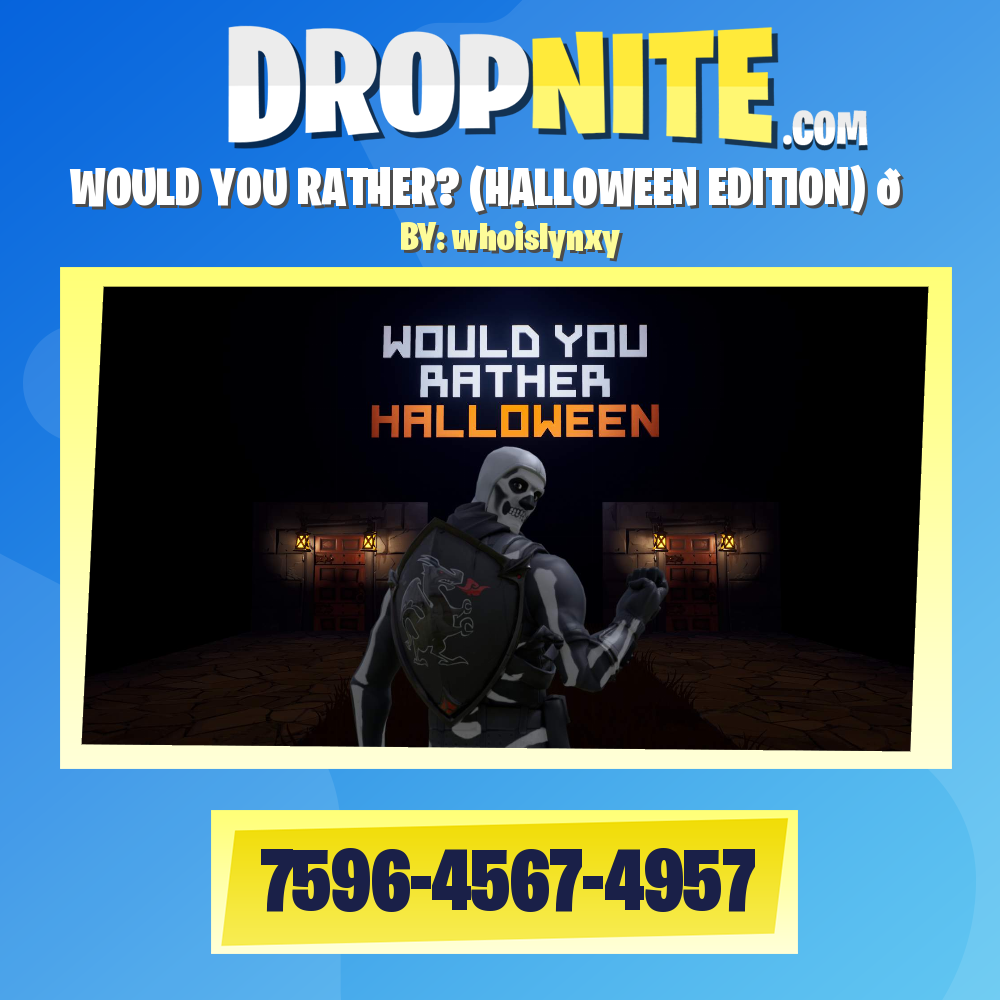 WOULD YOU RATHER? (HALLOWEEN EDITION) 🎃
