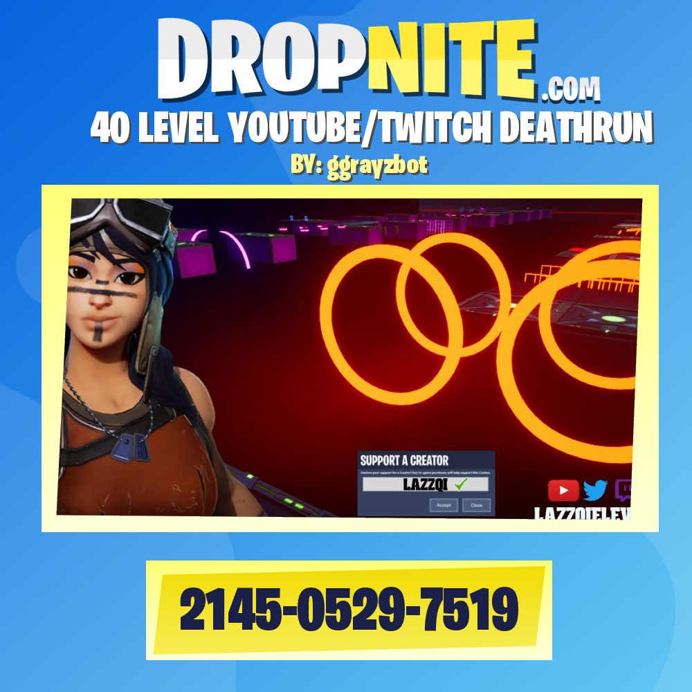 40 LEVEL YOUTUBE/TWITCH DEATHRUN