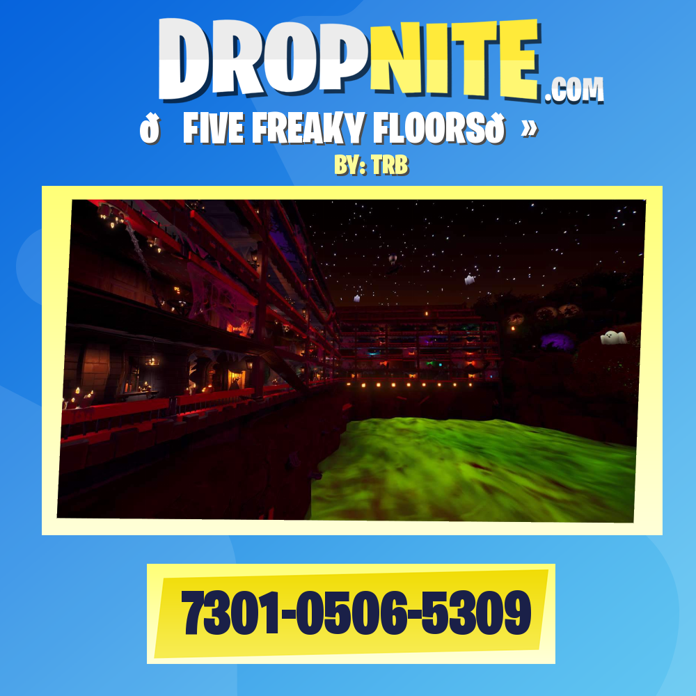 🎃FIVE FREAKY FLOORS👻