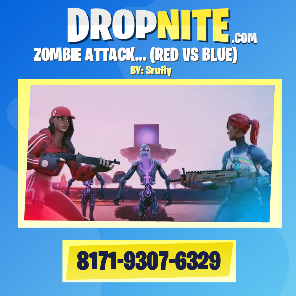 ZOMBIE ATTACK... (RED VS BLUE)