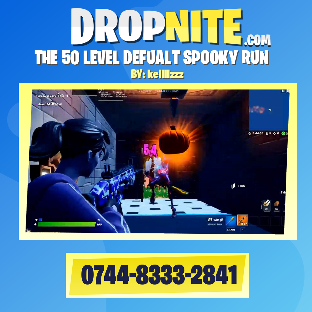 THE 50 LEVEL DEFUALT SPOOKY RUN