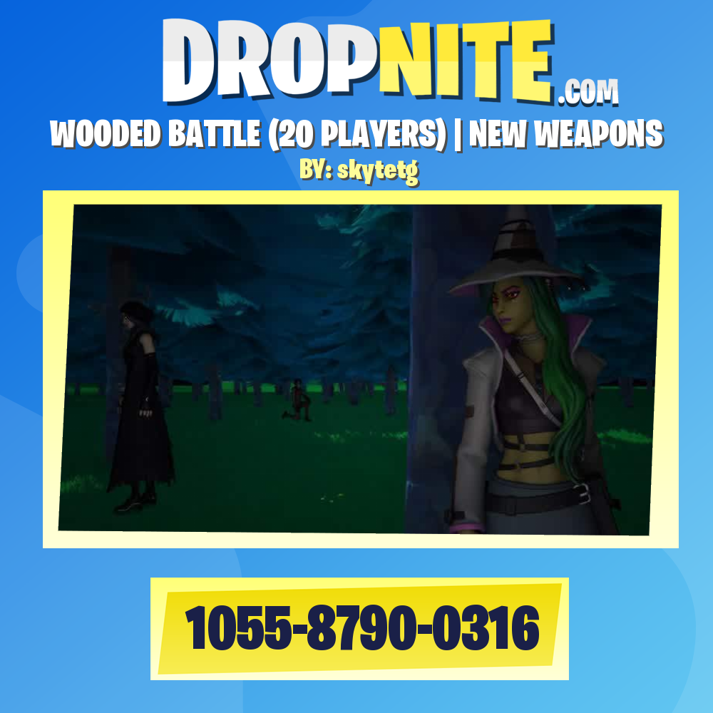 WOODED BATTLE (20 PLAYERS) | NEW WEAPONS