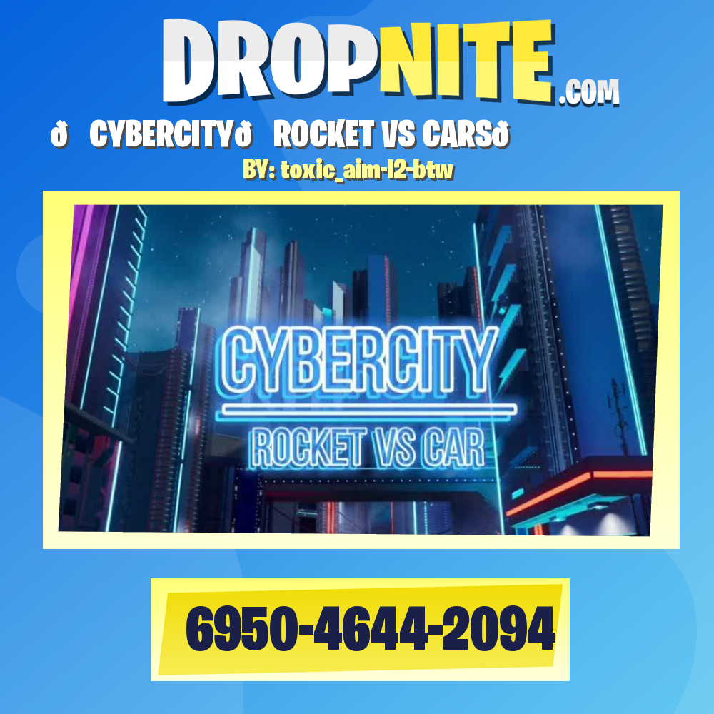 🌆CYBERCITY🚀ROCKET VS CARS🏎️