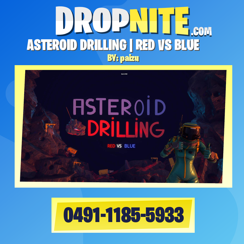 ASTEROID DRILLING | RED VS BLUE