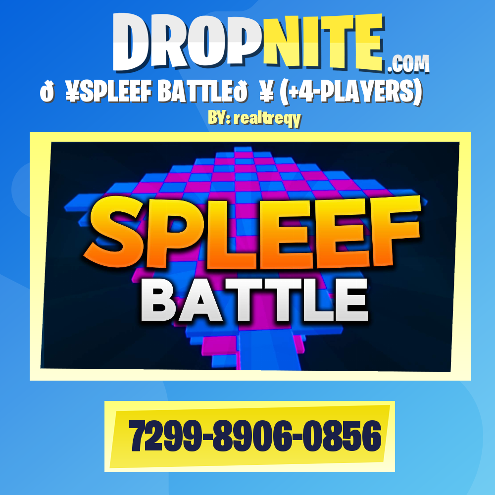 🔥SPLEEF BATTLE🔥 (+4-PLAYERS)