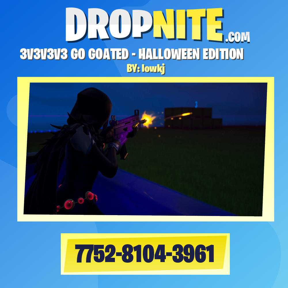 3V3V3V3 GO GOATED - HALLOWEEN EDITION