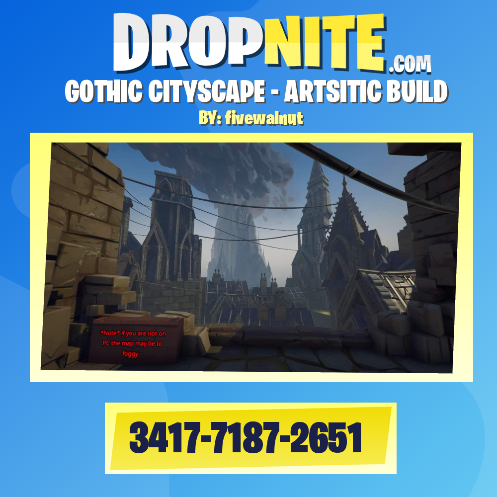 GOTHIC CITYSCAPE - ARTSITIC BUILD