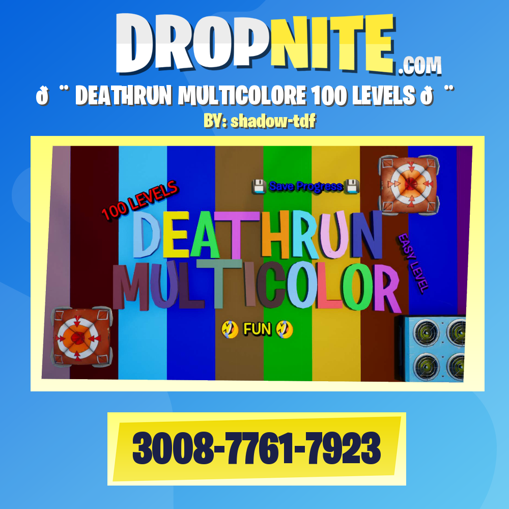 🎨 DEATHRUN MULTICOLORE 100 LEVELS 🎨