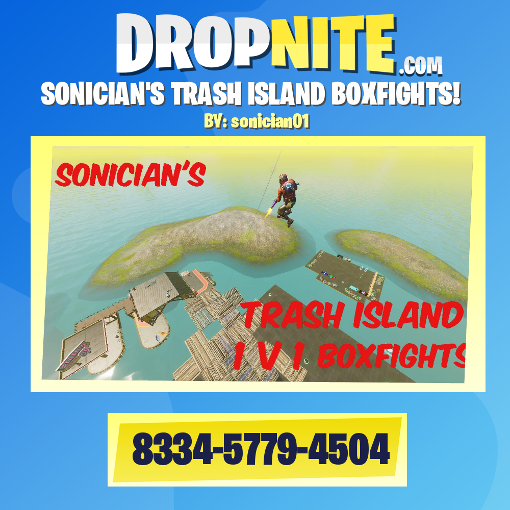 Sonician's Trash Island 1v1 Battle Arena