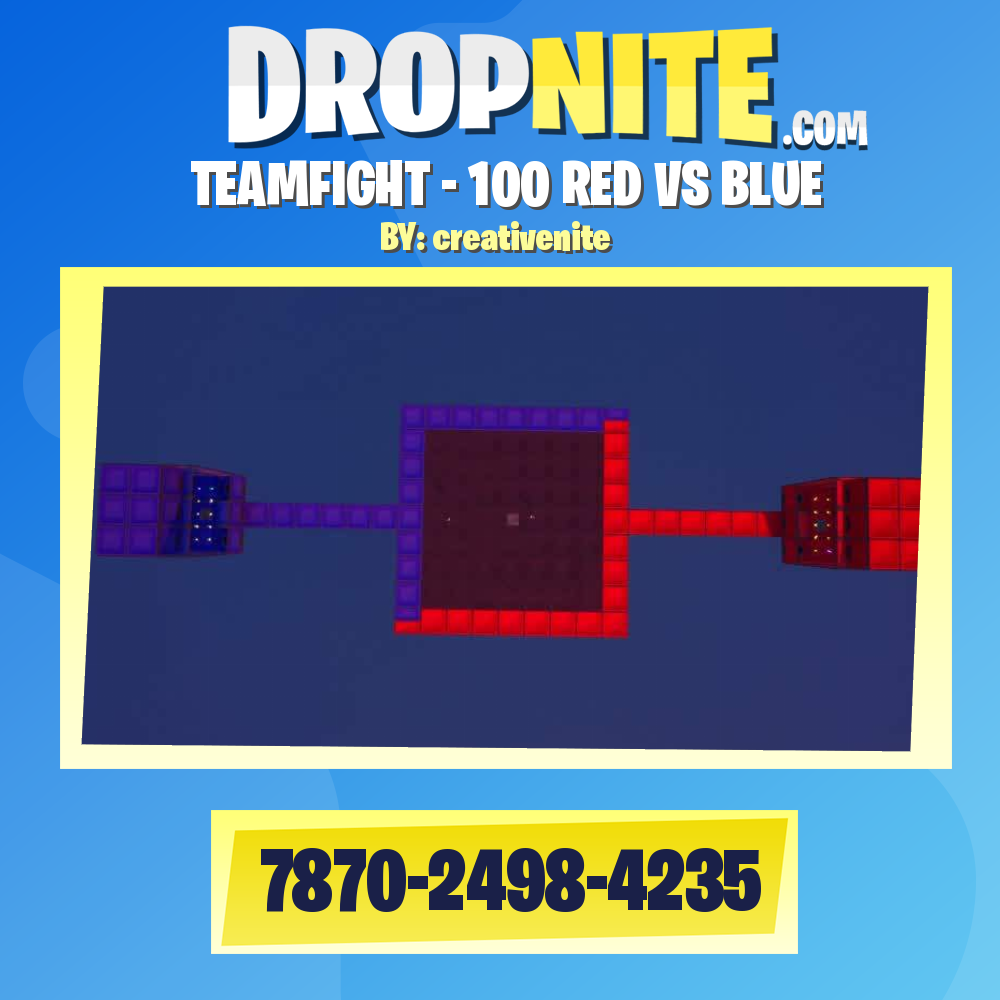 TEAMFIGHT - 100 RED VS BLUE