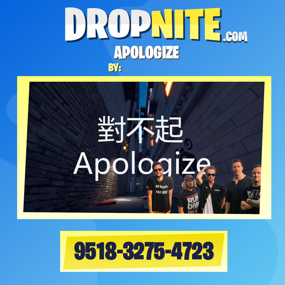 APOLOGIZE