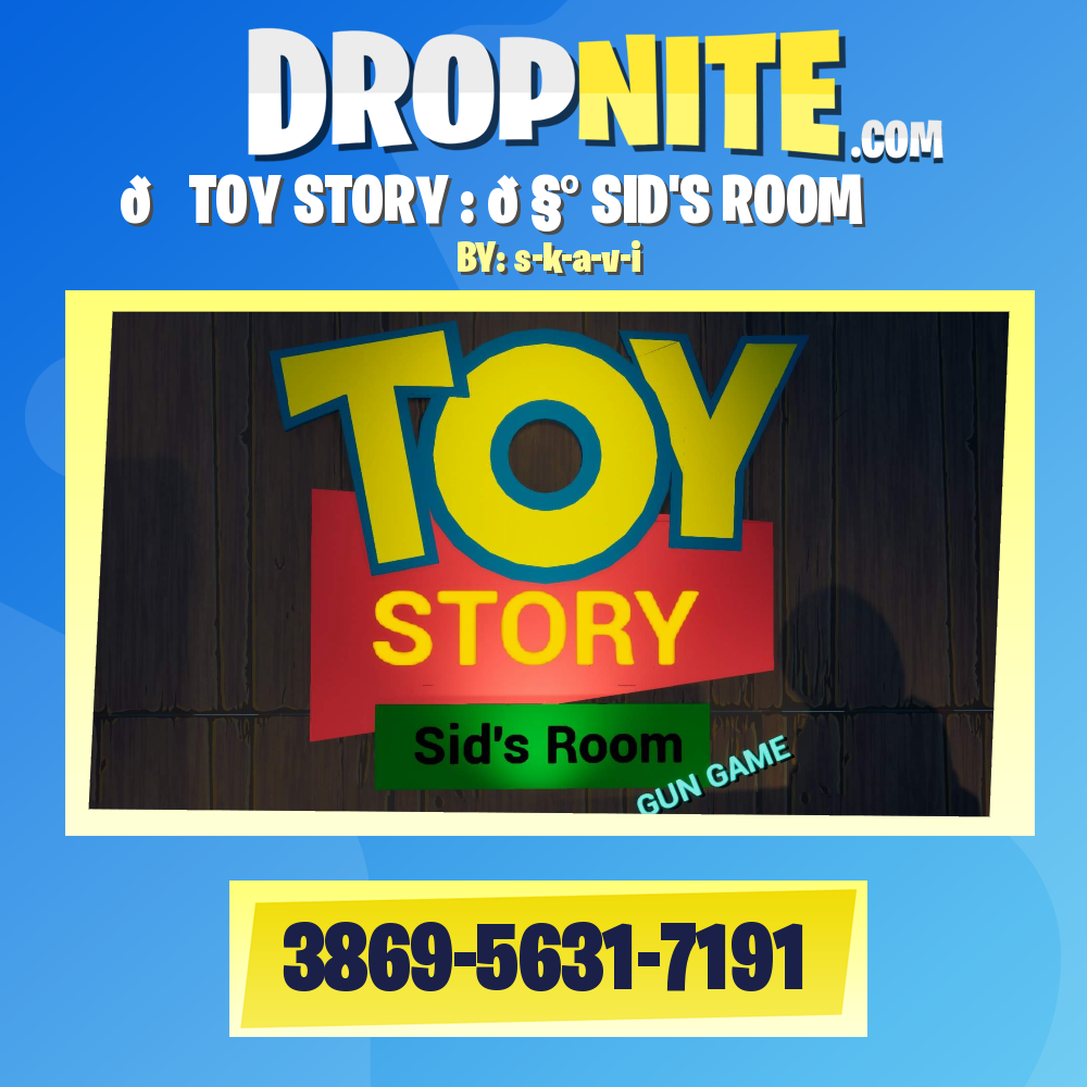 🤠TOY STORY : 🧰 SID'S ROOM