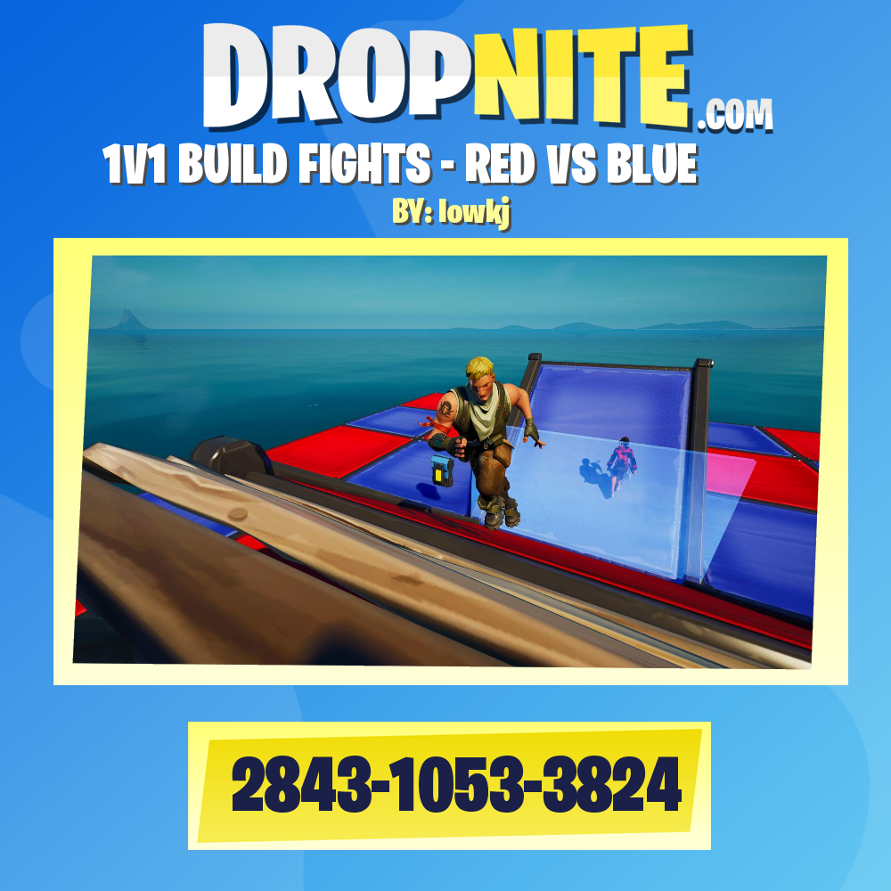 1V1 BUILD FIGHTS - RED VS BLUE