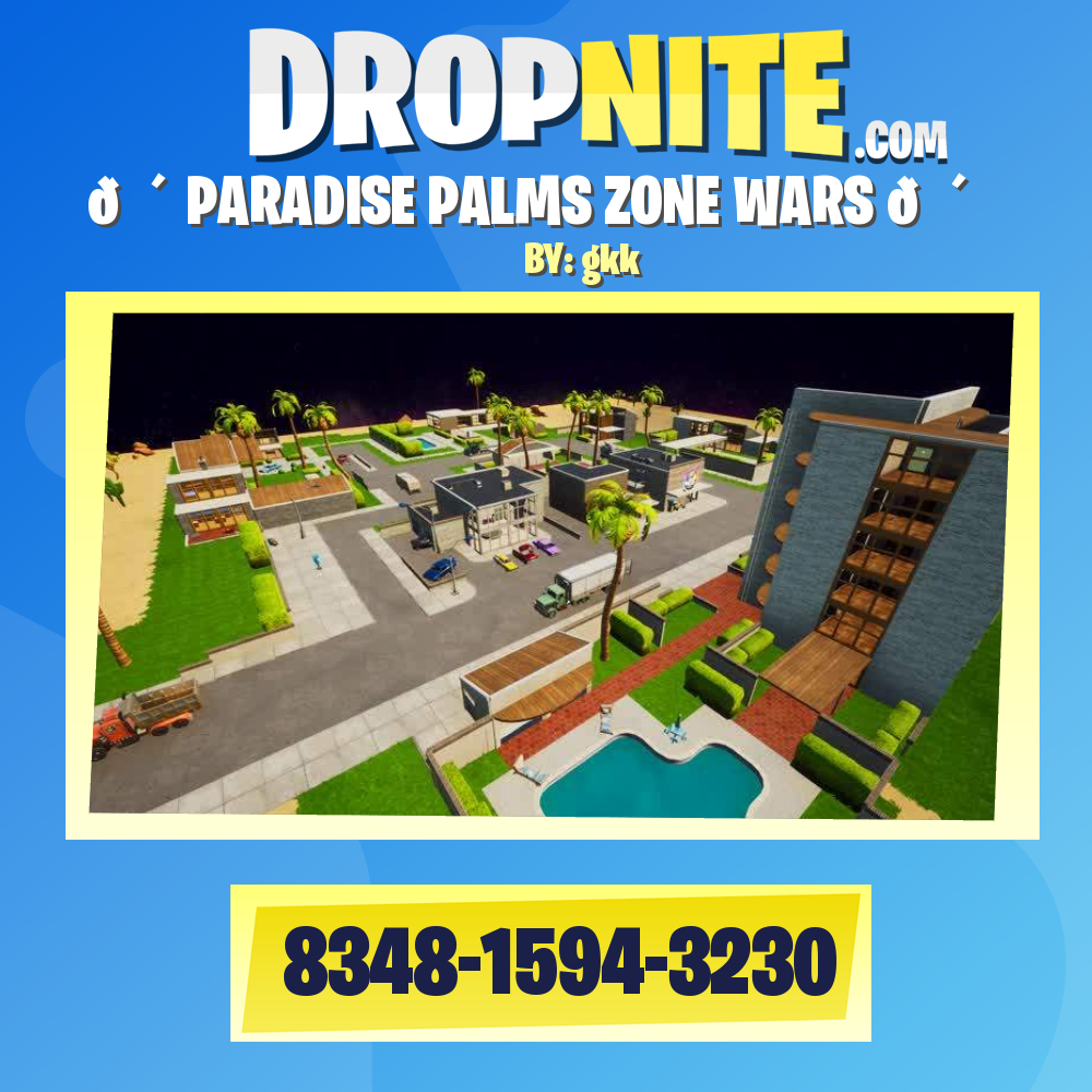 🌴 PARADISE PALMS ZONE WARS 🌴