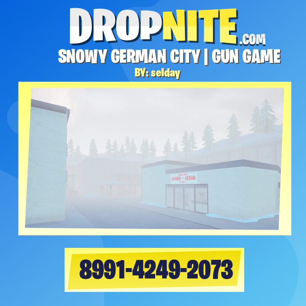 SNOWY GERMAN CITY | GUN GAME