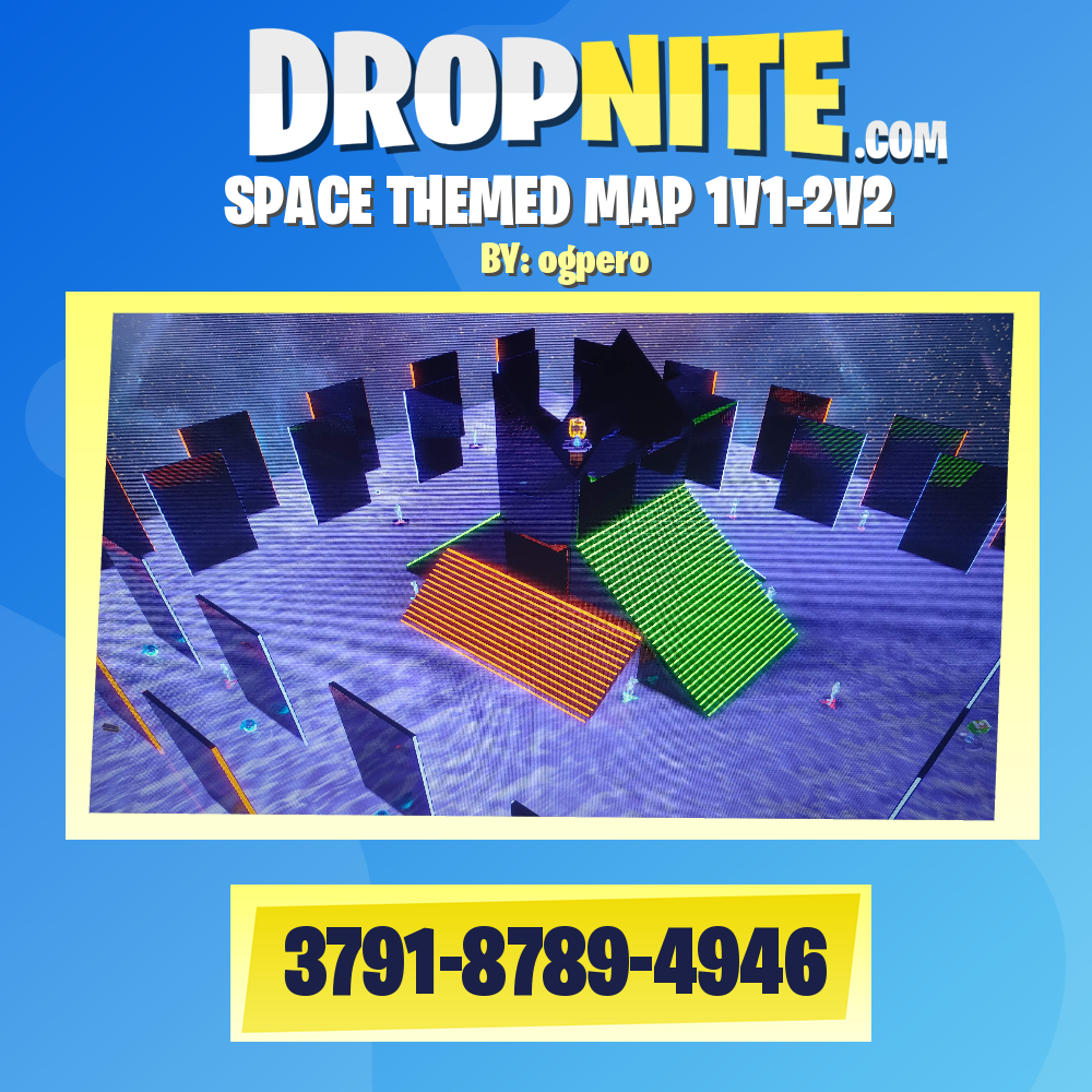 SPACE THEMED MAP 1V1-2V2