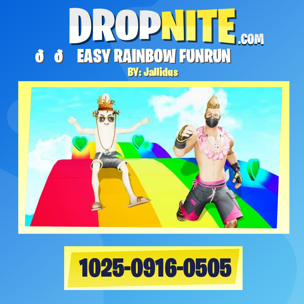 🌈🌤️EASY RAINBOW FUNRUN