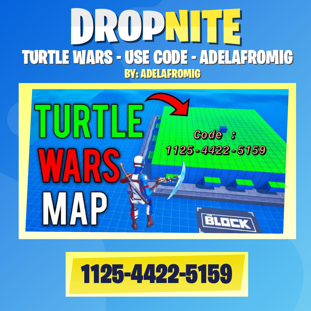 TURTLE WARS - USE CODE - ADELAFROMIG