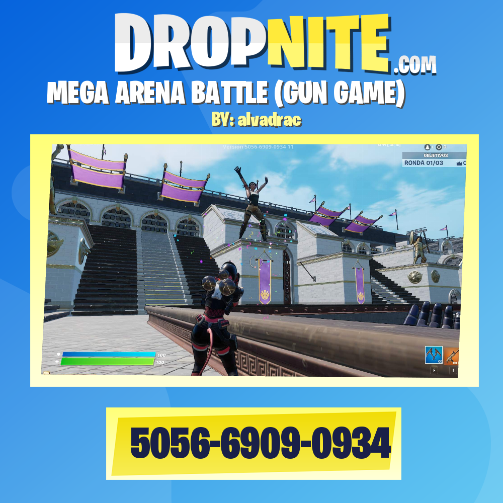 ⭐ MEGA ARENA BATTLE (GUN GAME) ⭐