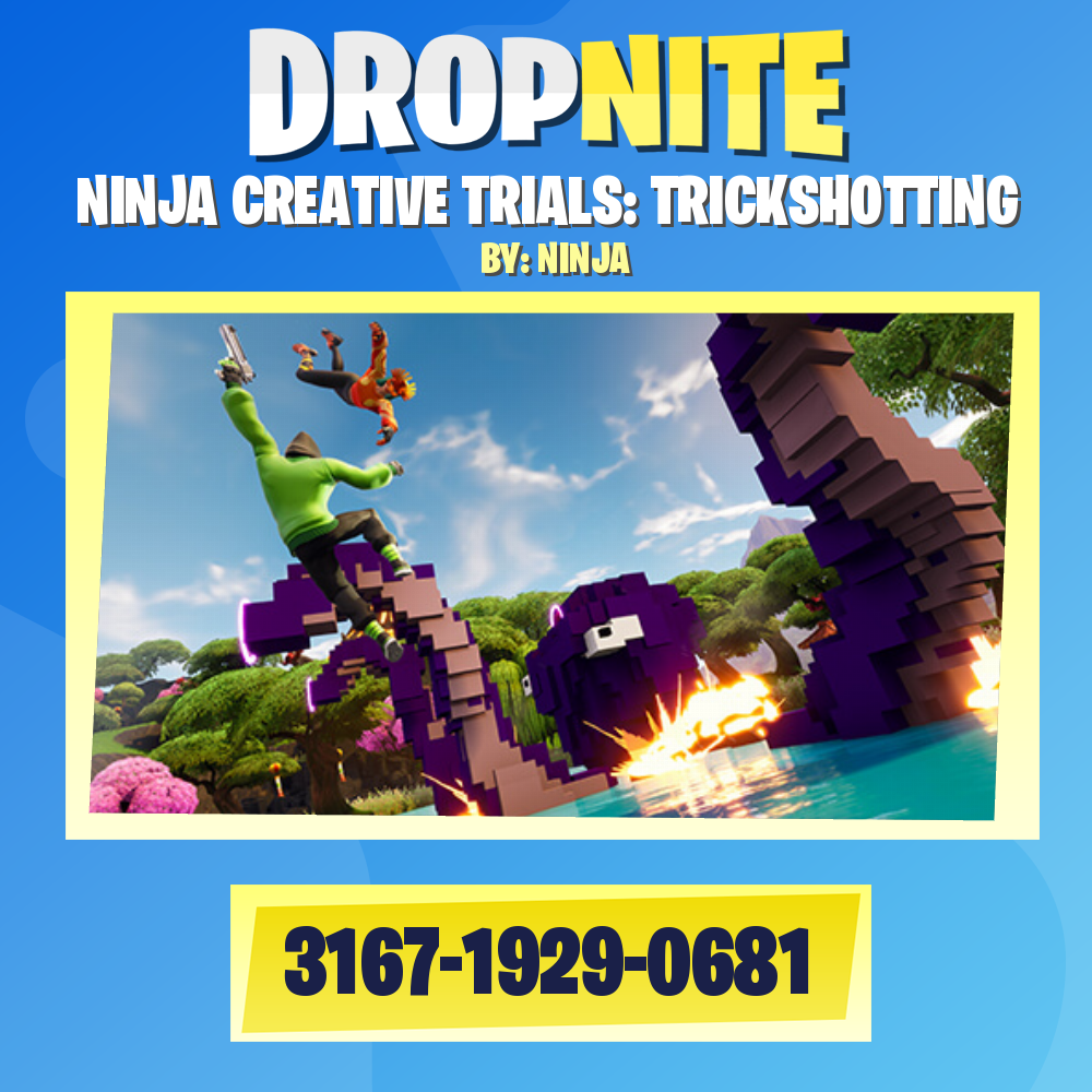NINJA CREATIVE TRIALS: TRICKSHOTTING