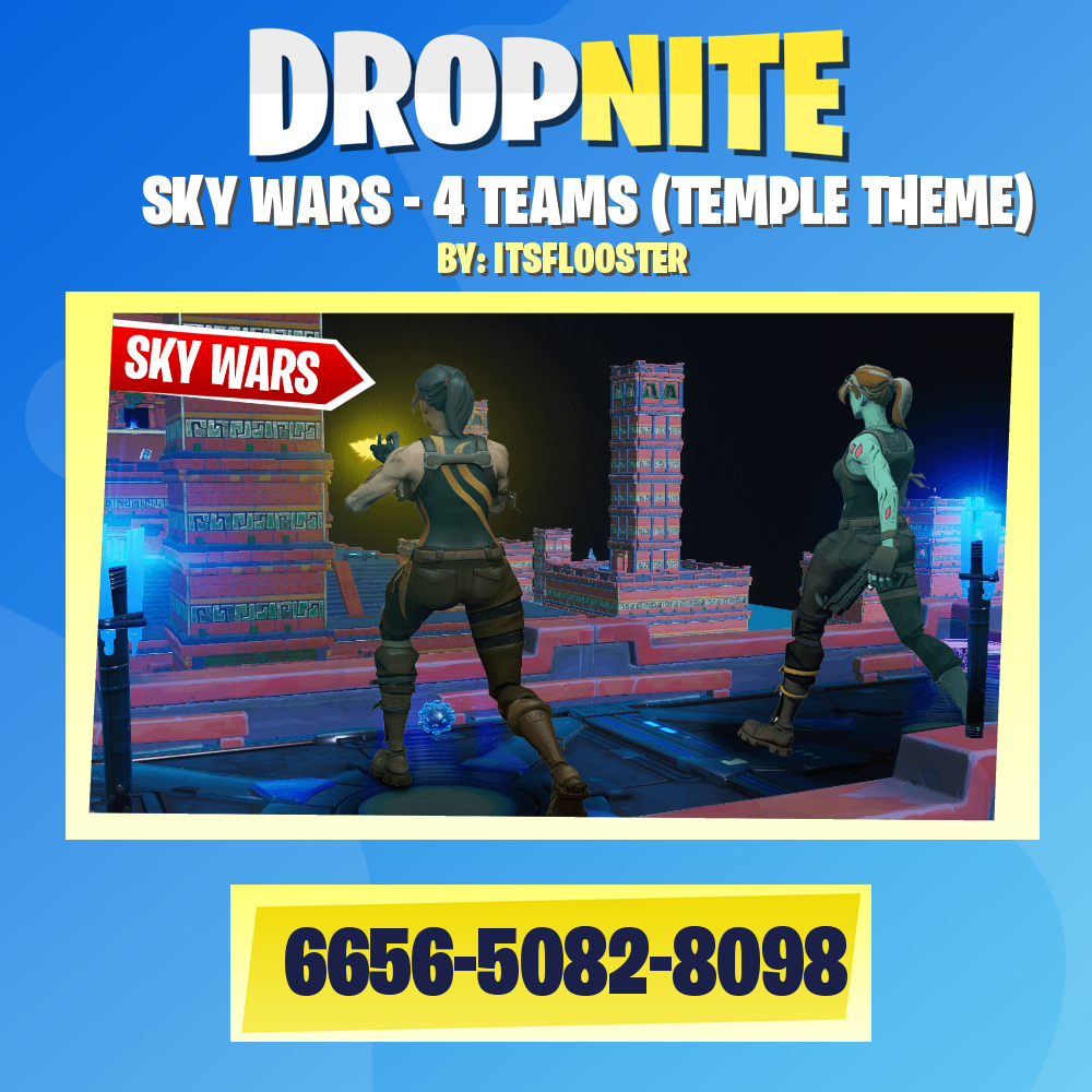 SKY WARS - 4 TEAMS (TEMPLE THEME)
