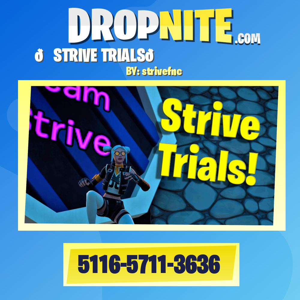 🏃STRIVE TRIALS🏃‍♀️