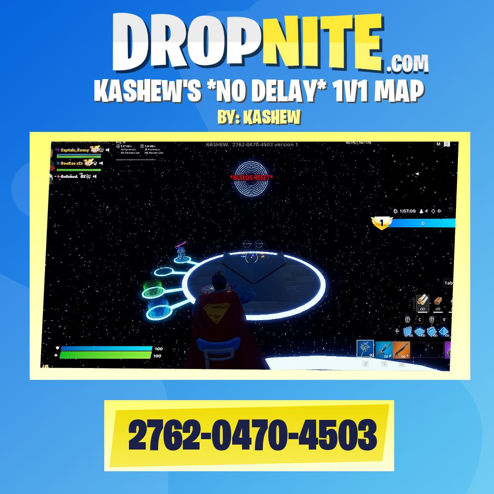 KASHEW'S *NO DELAY* 1V1 MAP