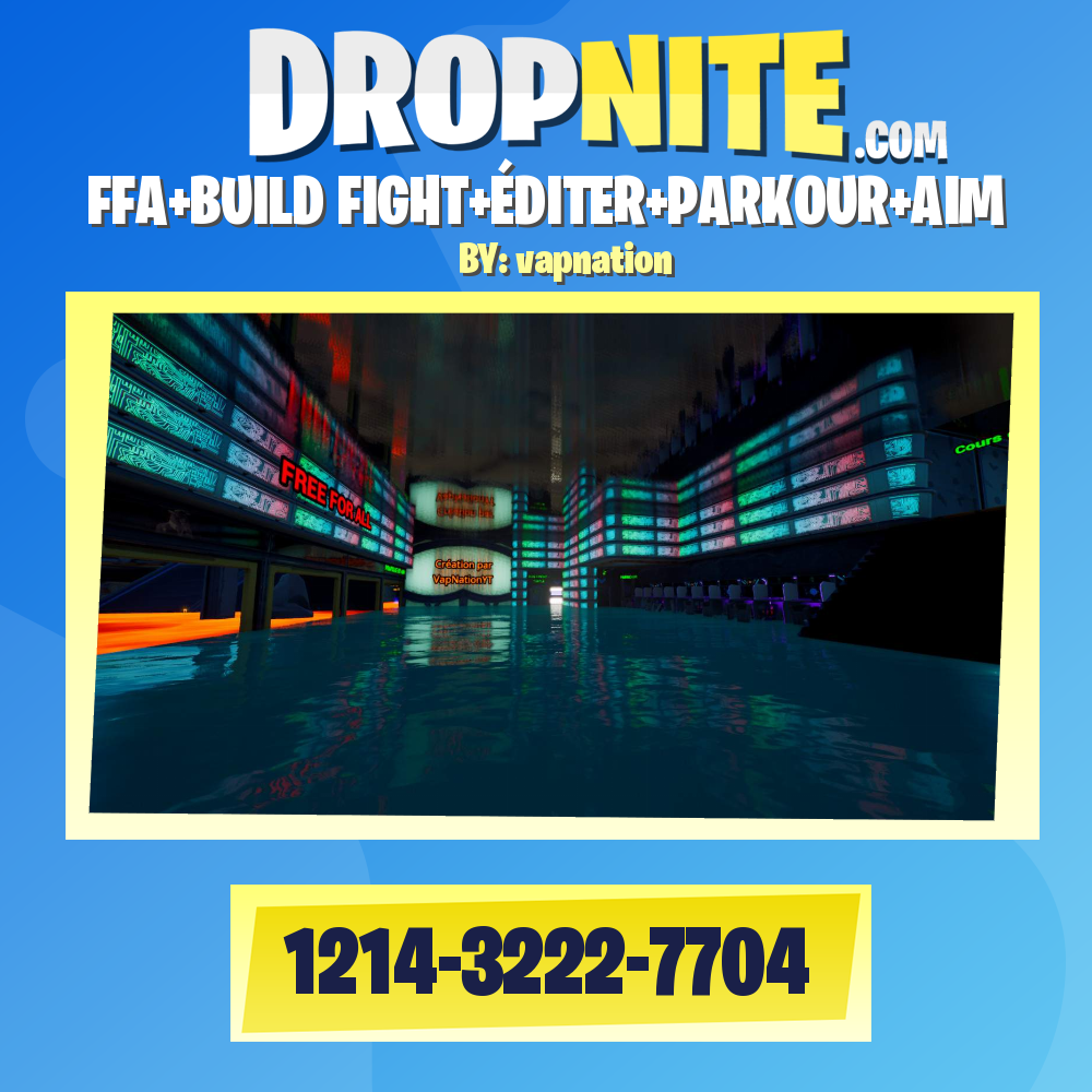 FFA+BUILD FIGHT+ÉDITER+PARKOUR+AIM