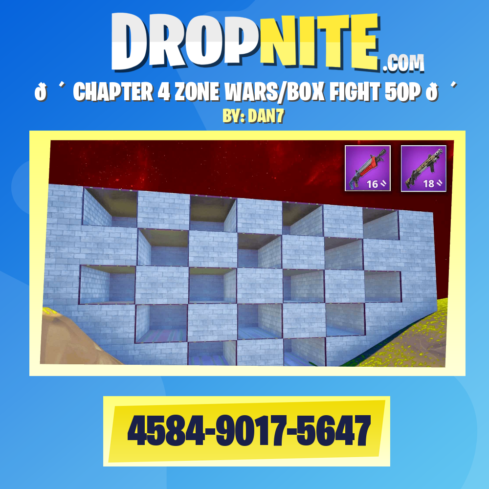 🔴 CHAPTER 4 ZONE WARS/BOX FIGHT 50P 🔴