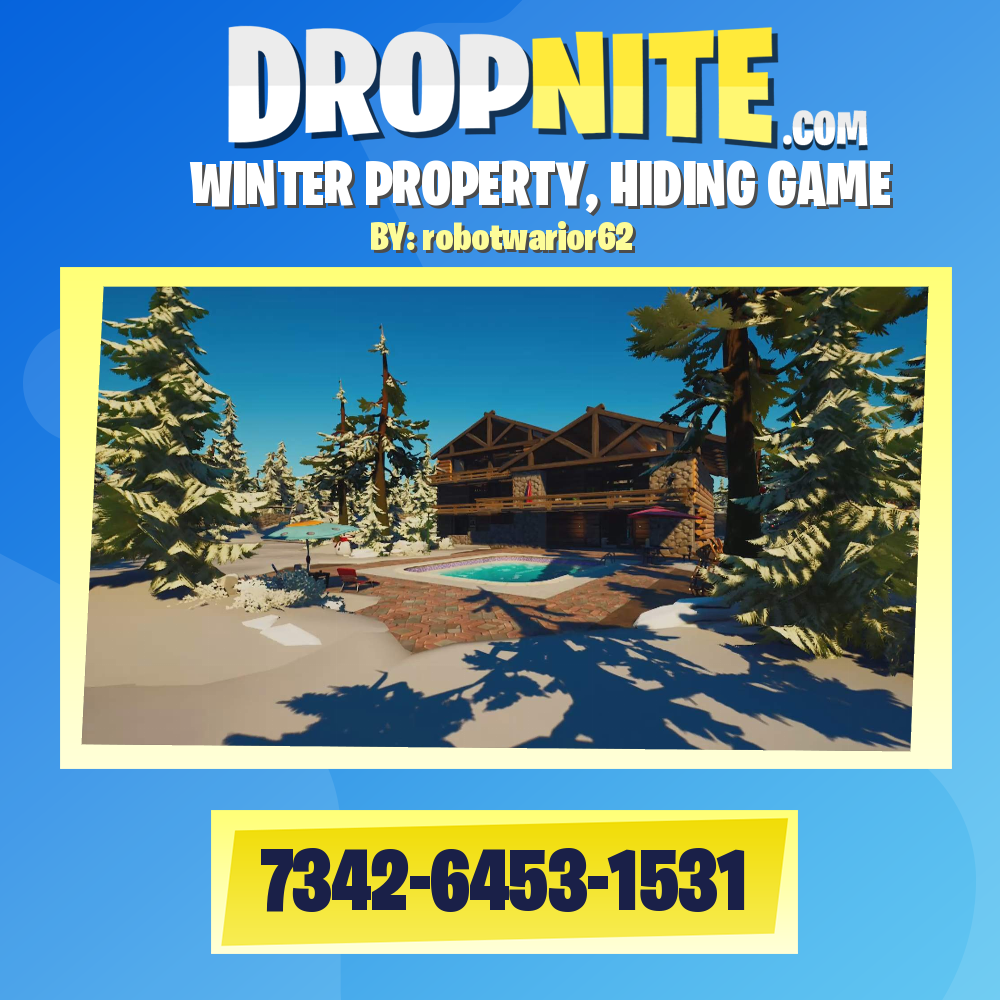 WINTER PROPERTY, HIDING GAME