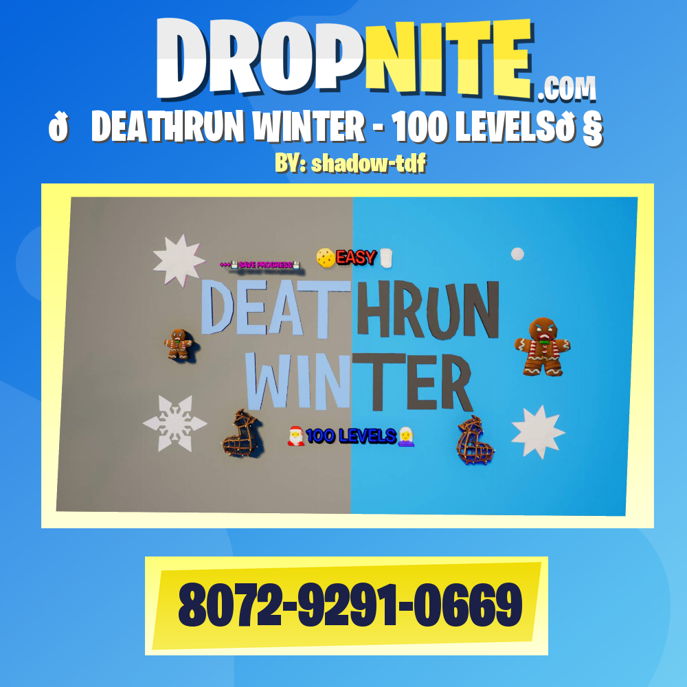 🎅DEATHRUN WINTER - 100 LEVELS🧝