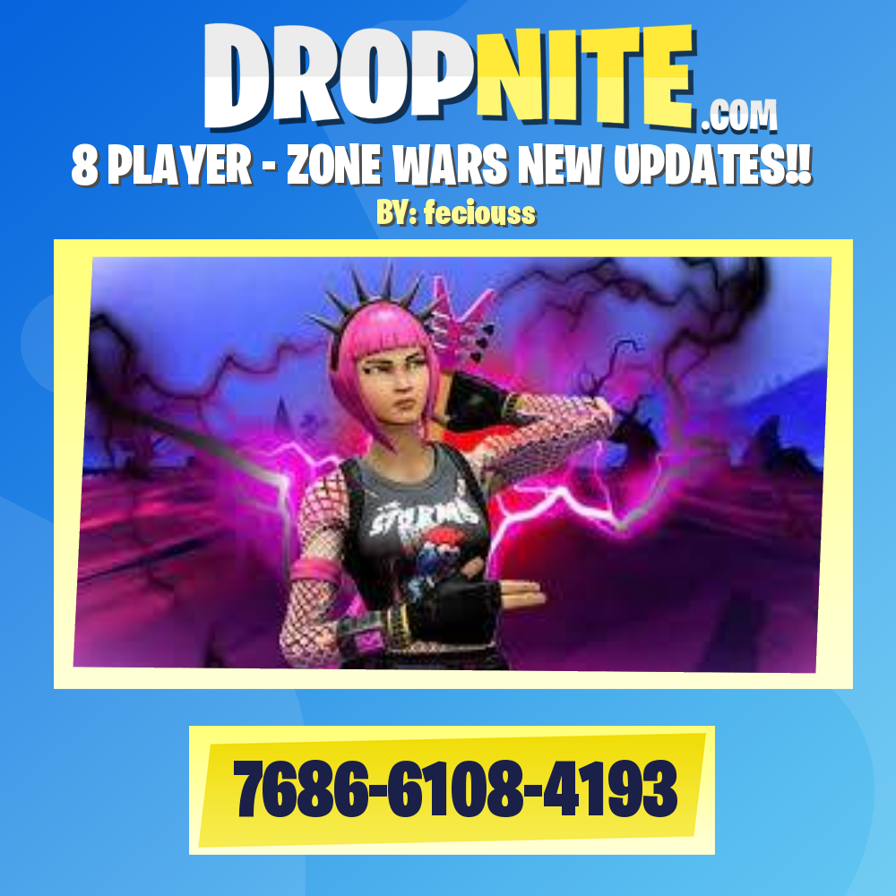 8 PLAYER - ZONE WARS NEW UPDATES!!