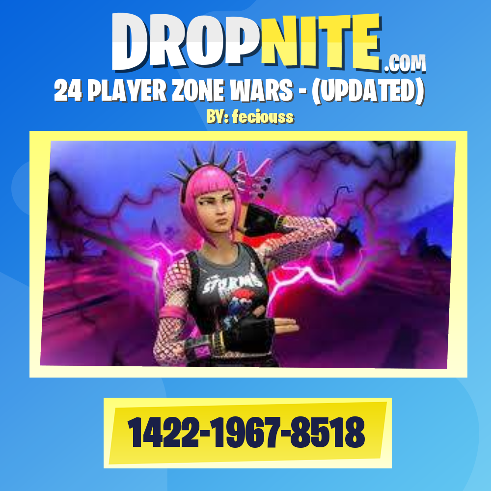 24 PLAYER ZONE WARS - (UPDATED)