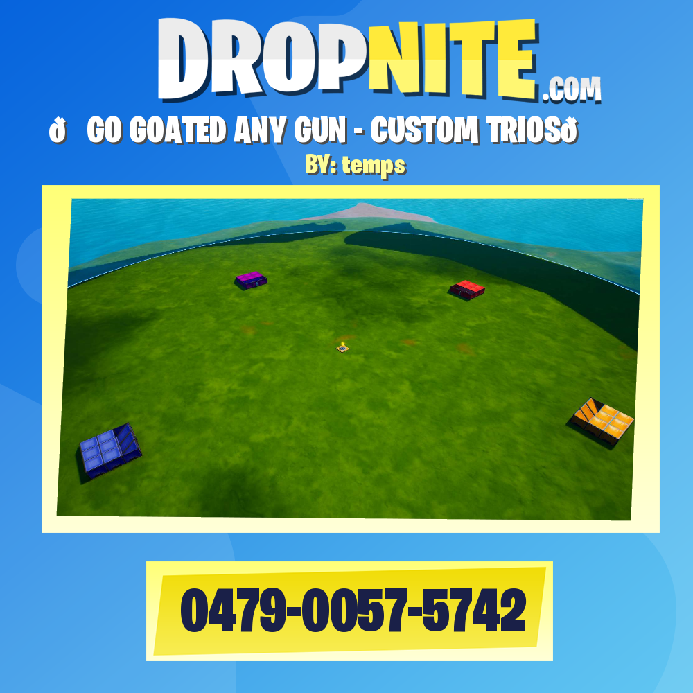 🌀GO GOATED ANY GUN - CUSTOM TRIOS🌀