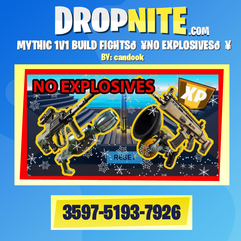 MYTHIC 1V1 BUILD FIGHTS💥NO EXPLOSIVES💥