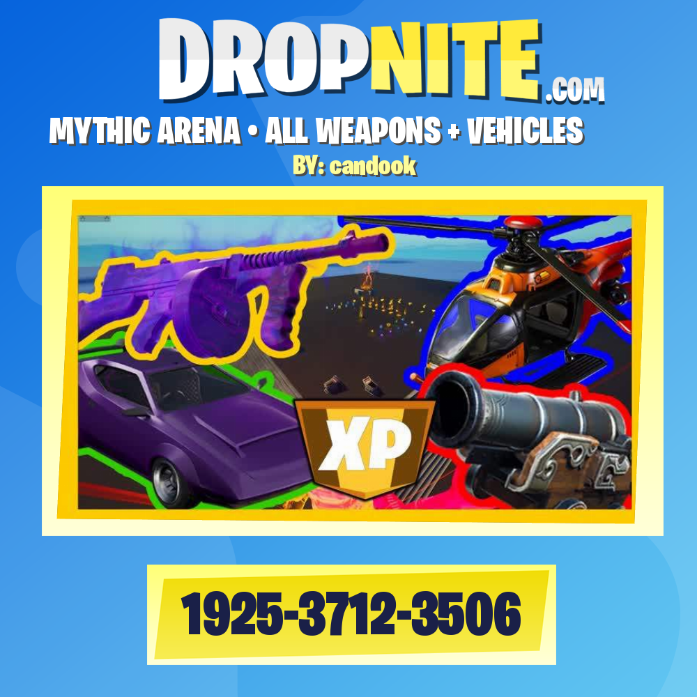 MYTHIC ARENA • ALL WEAPONS + VEHICLES